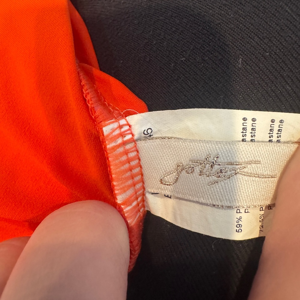 Gottex Bright Orange womens One-Piece Swimsuit - Picture 7 of 7